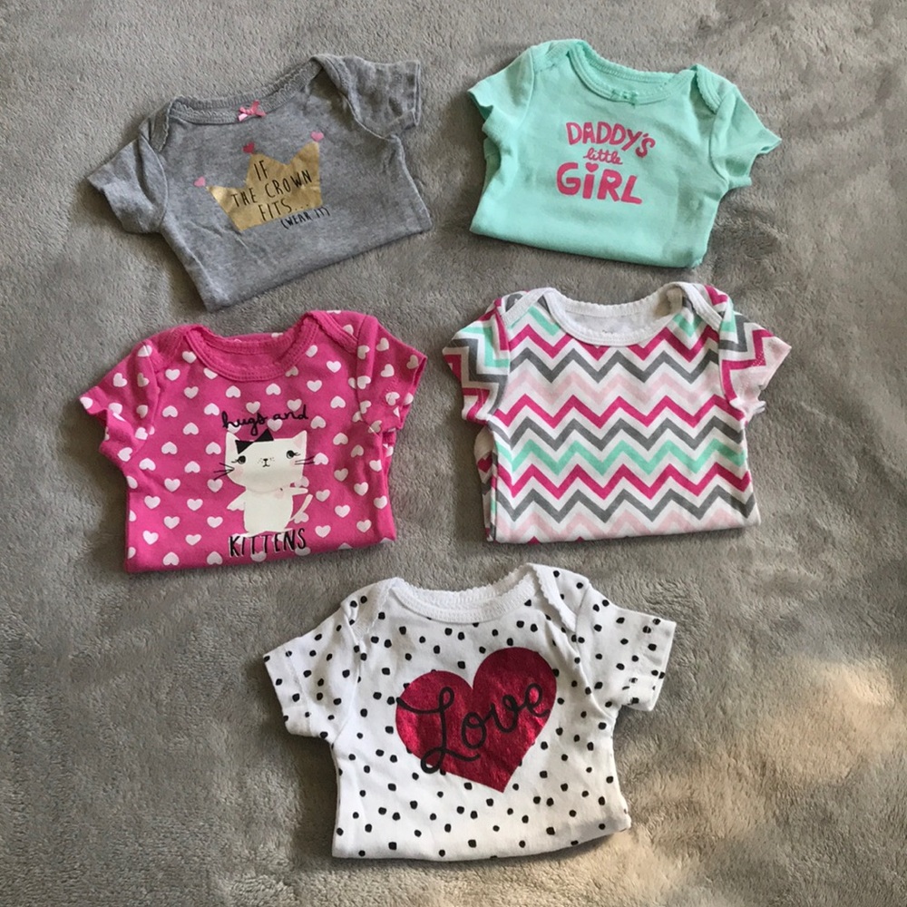 5 pack onesies